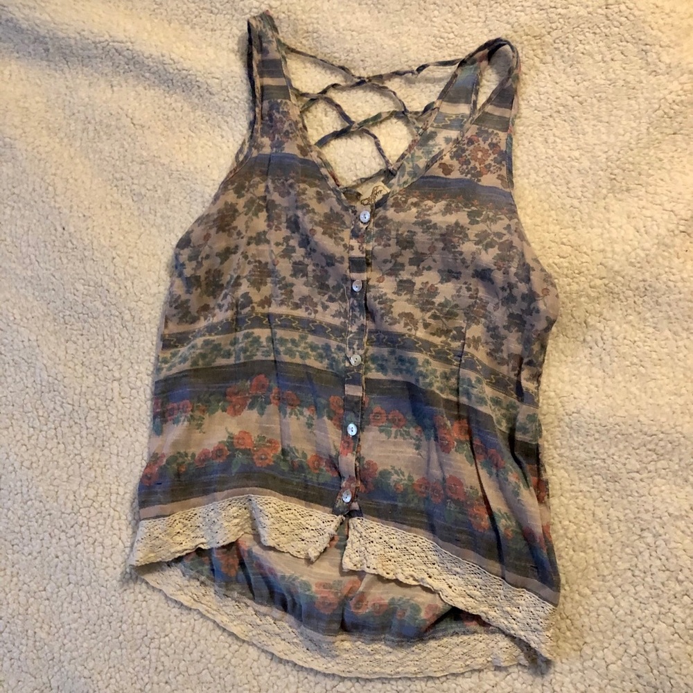 ⭐️4/$20⭐️ Eyelash Couture BOHO top